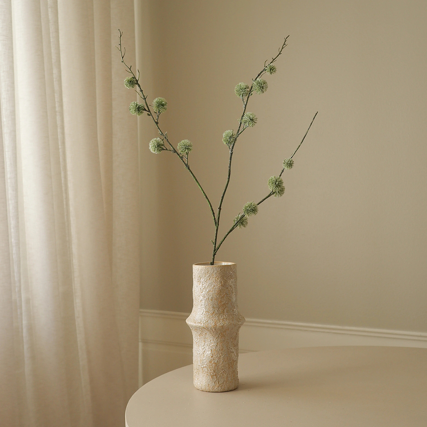 Botane konstgjord gren tistel 94 cm, lila