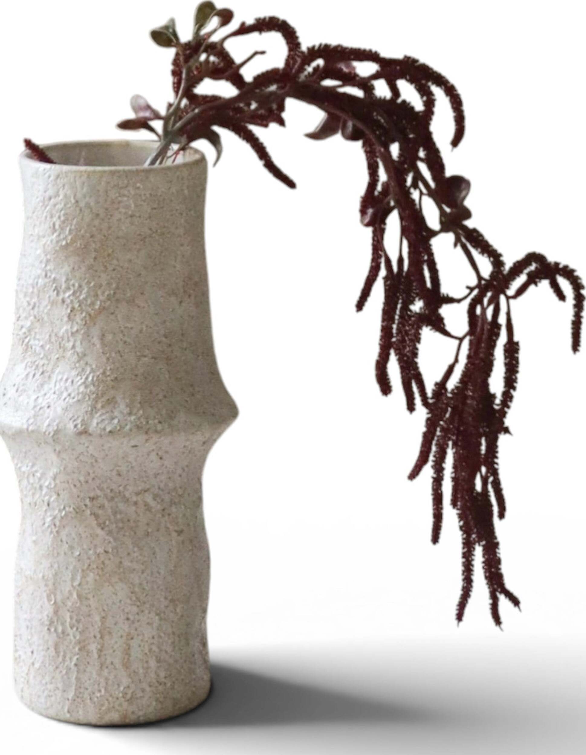 Botane Kunstblume Amaranth 78 cm, dunkelrot