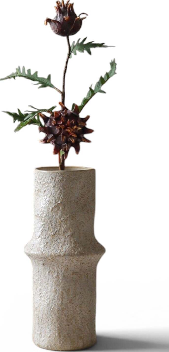 Botane Kunstblume Artischocke 58 cm, braun