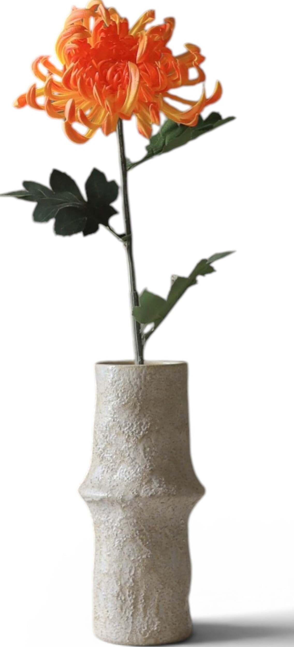 Botane Kunstblume Chrysantheme 77 cm, orange