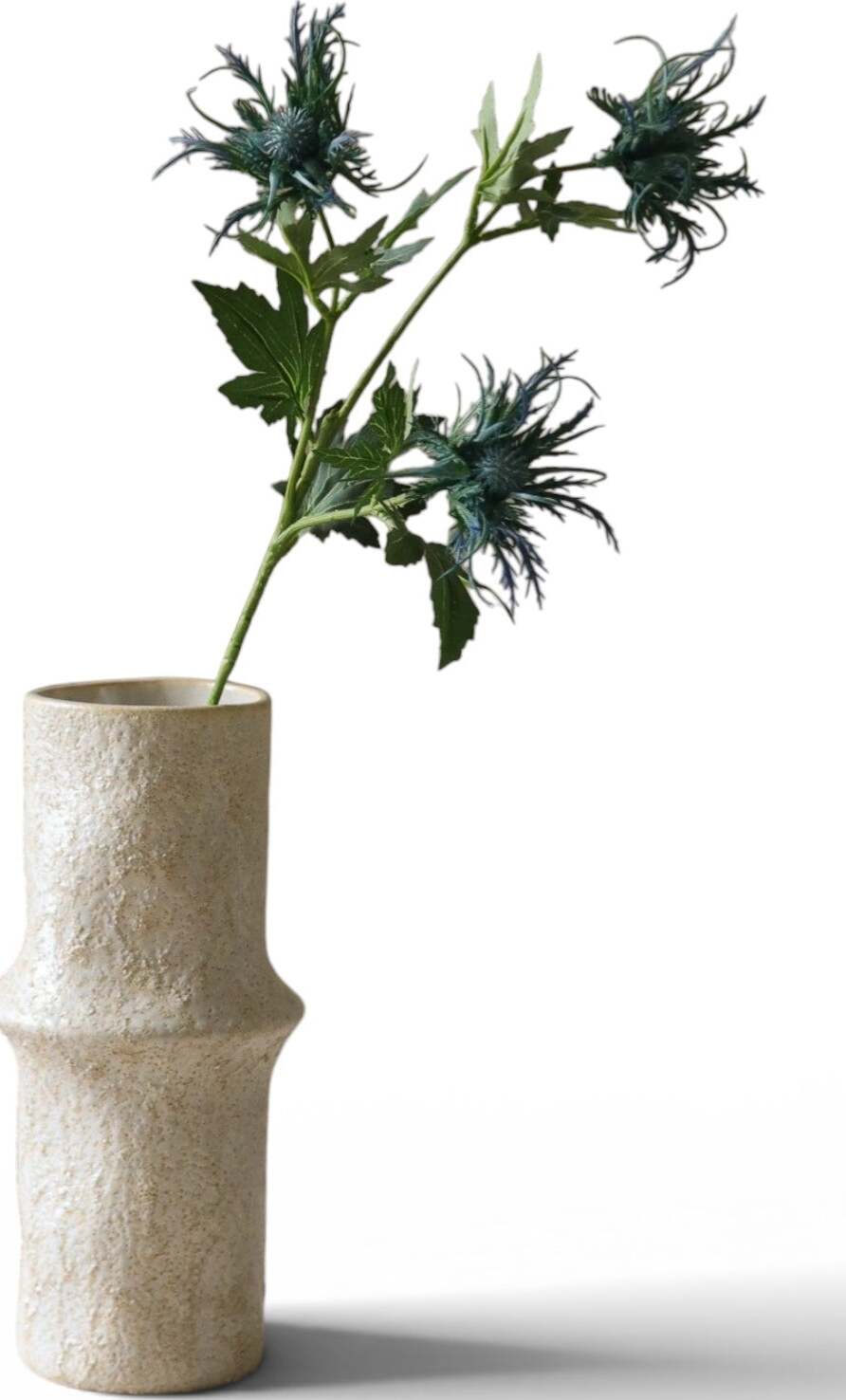 Botane Kunstblume Edeldistel 67 cm, blau