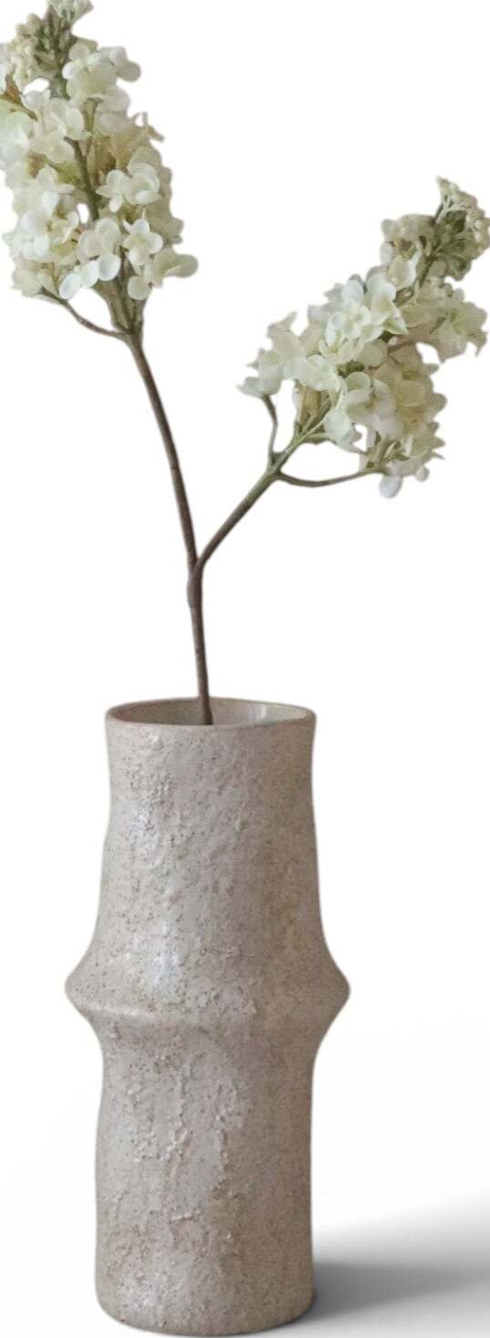 Botane Kunstblume Flieder 65 cm, weiß