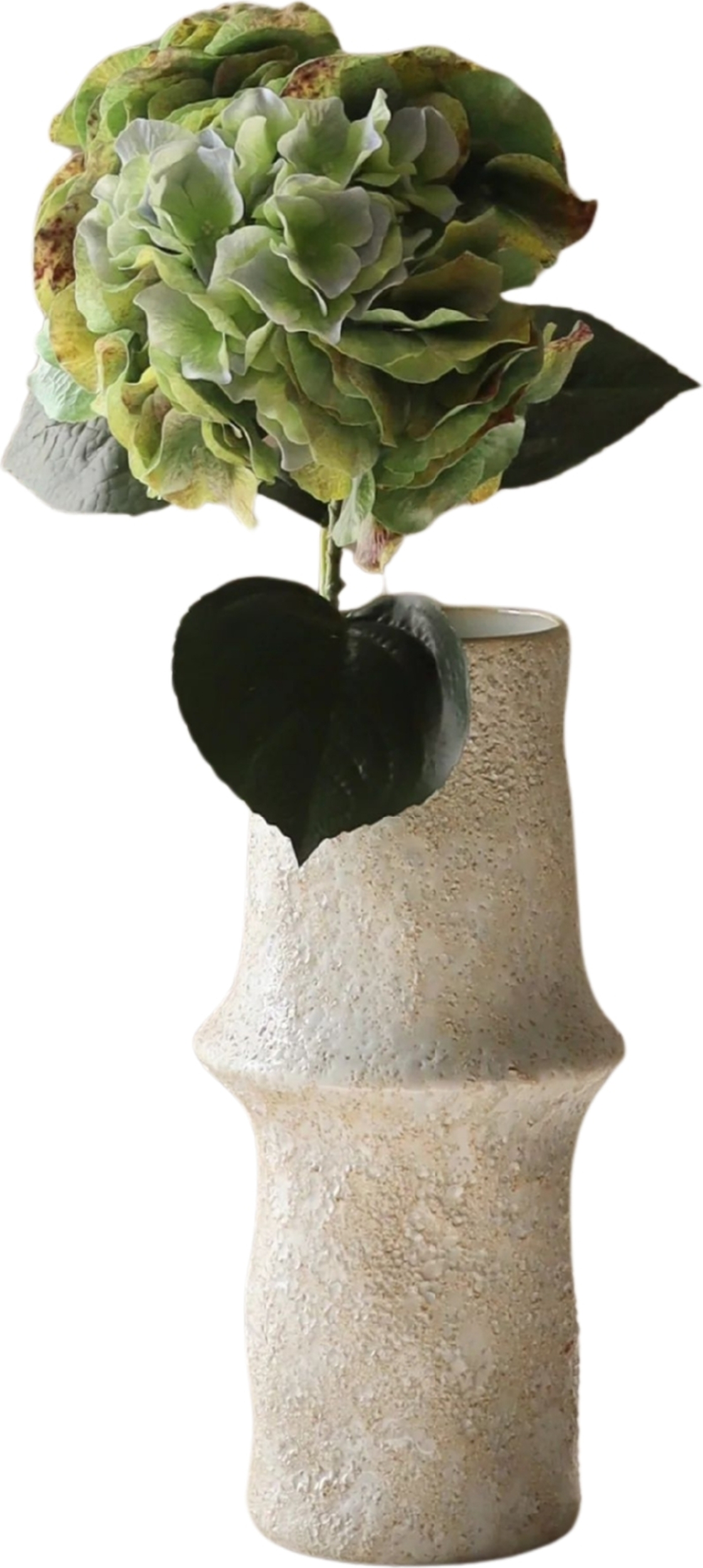 Botane Kunstblume Hortensie 65 cm, hellgrün