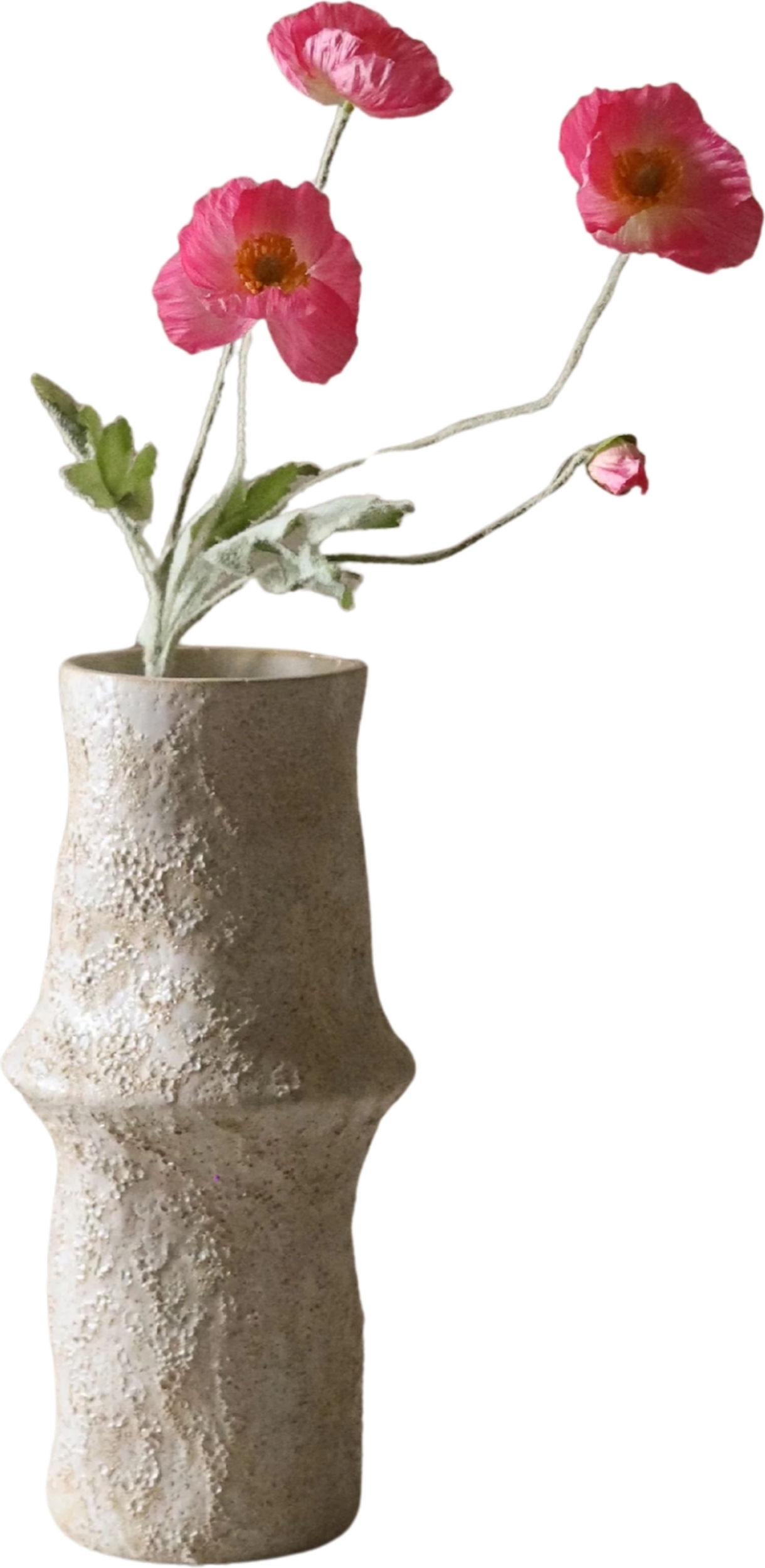 Botane Kunstblume Mohn 56 cm, rosa