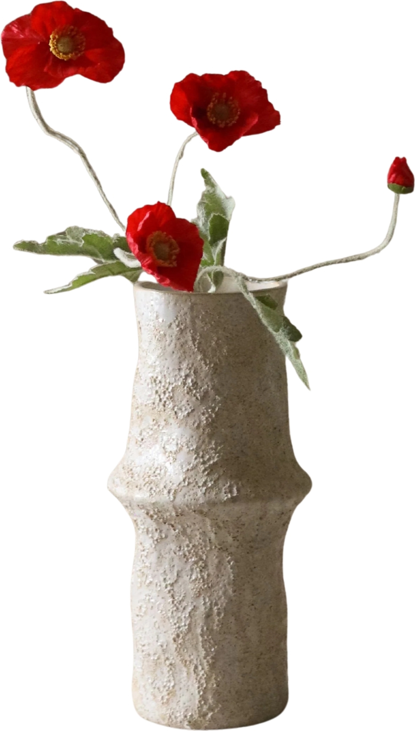 Botane Kunstblume Mohn 56 cm, rot