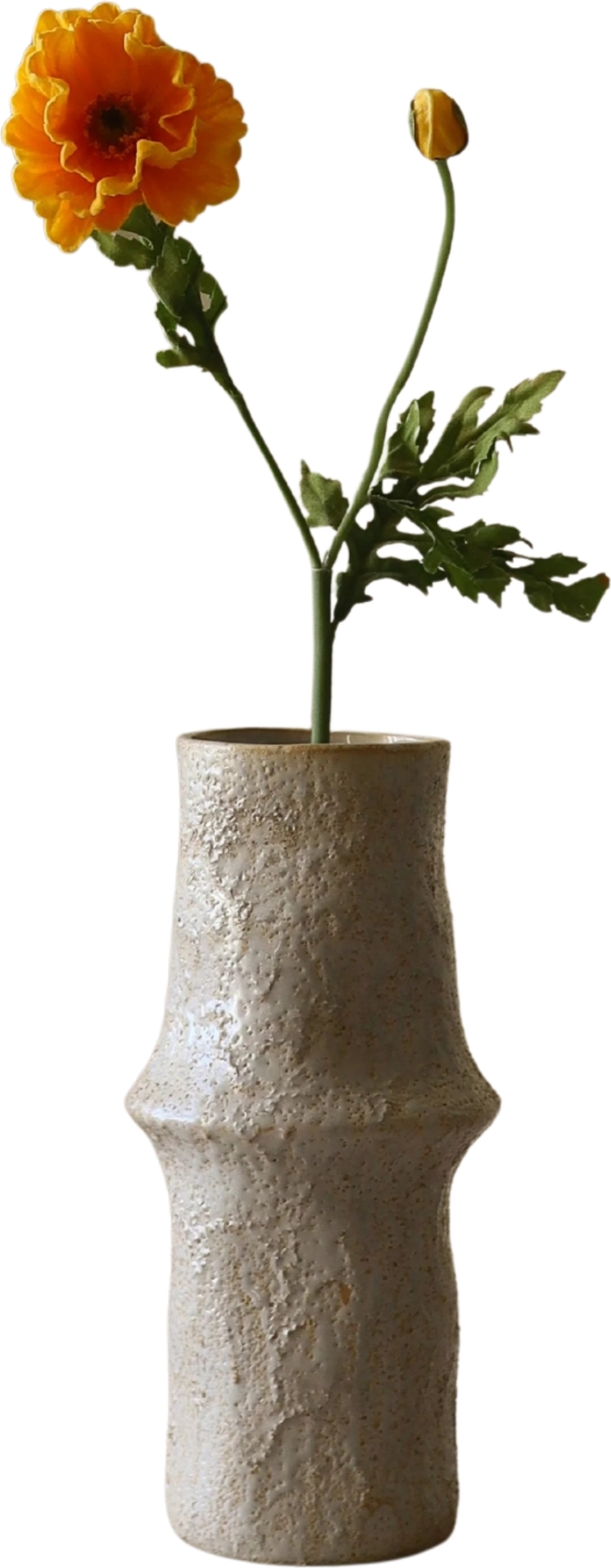 Botane Kunstblume Mohn 60 cm, gold