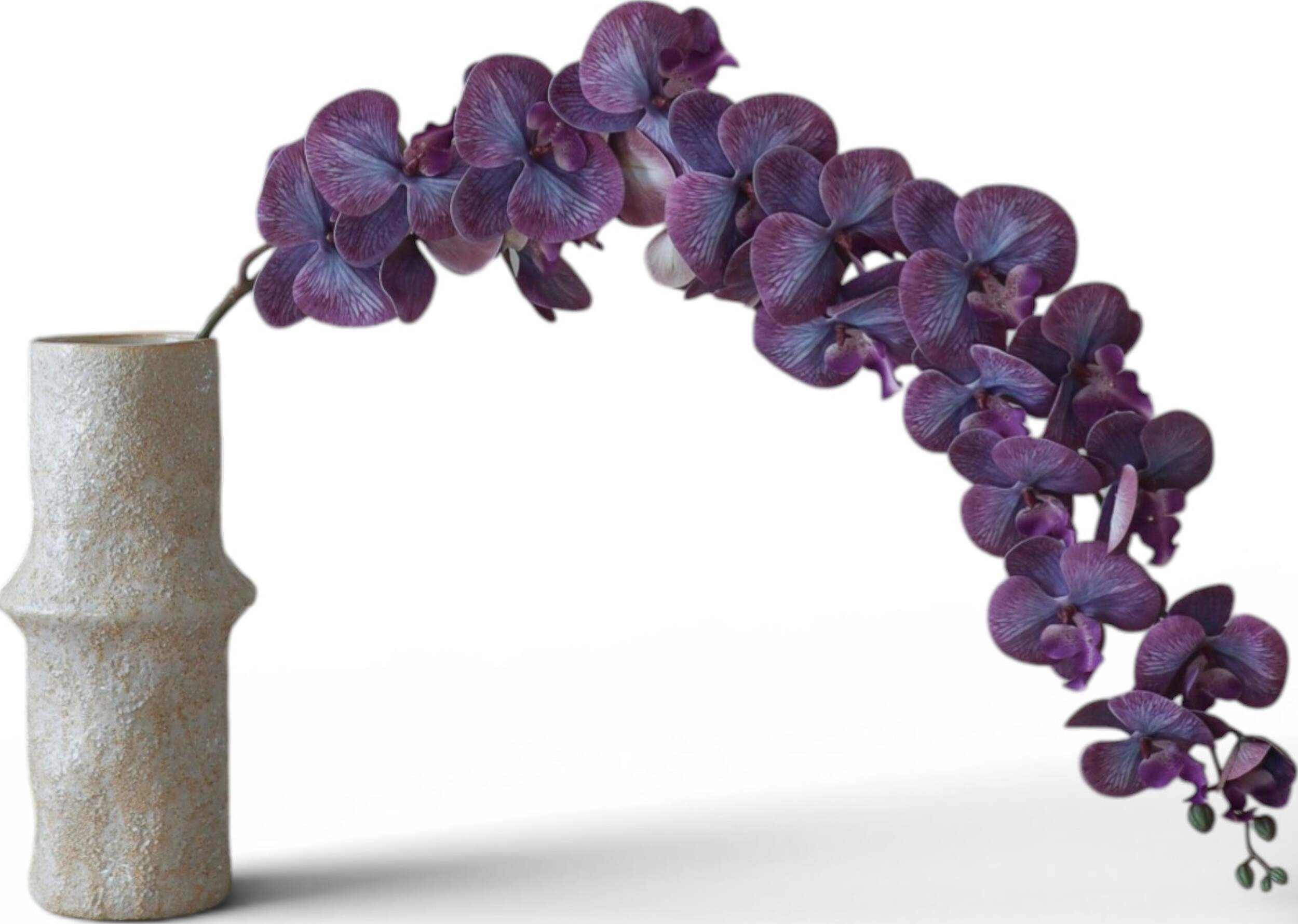 Botane Kunstblume Orchidee 134 cm, lila, großblumig