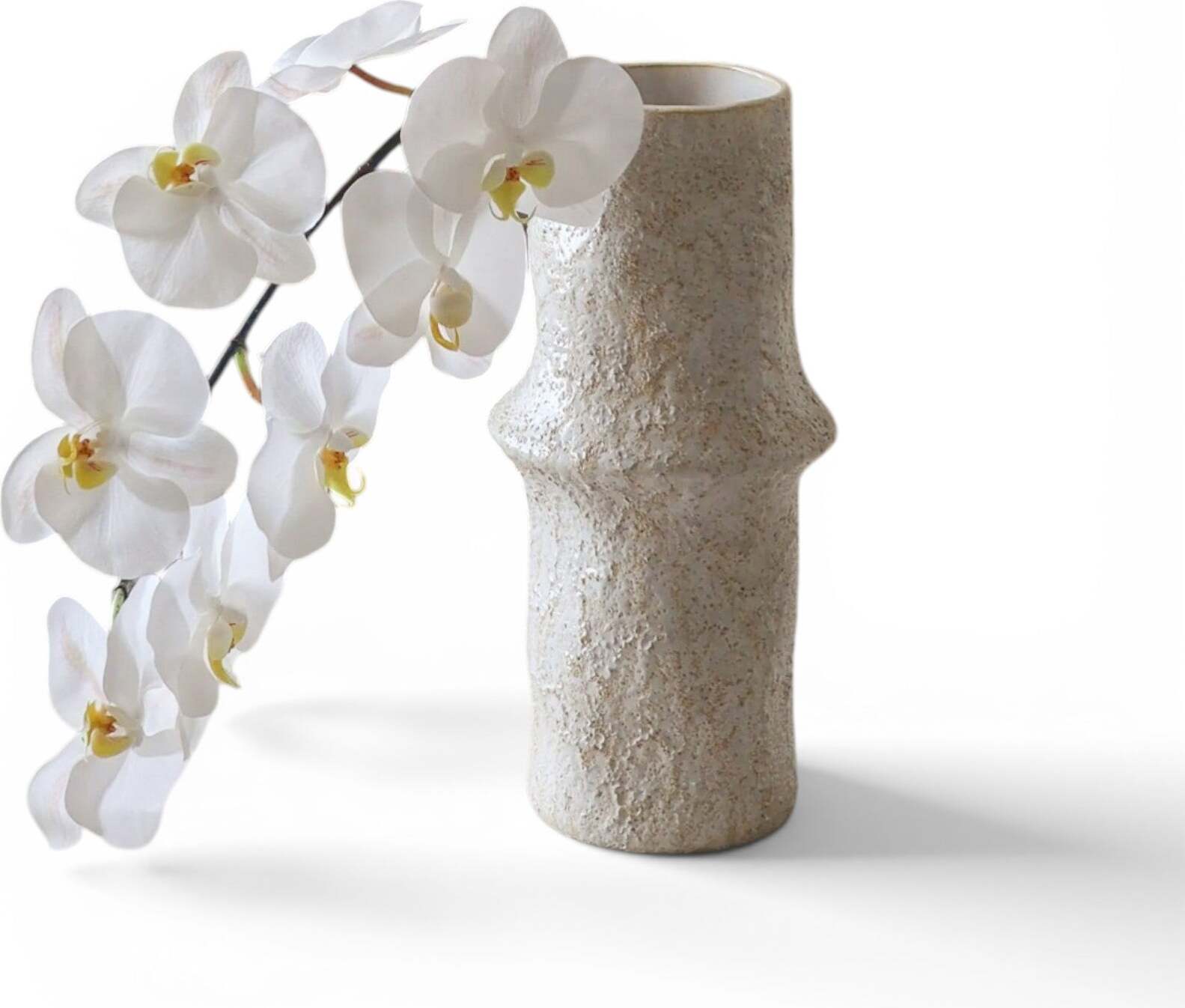 Botane Künstblume Orchidee 99 cm, weiß