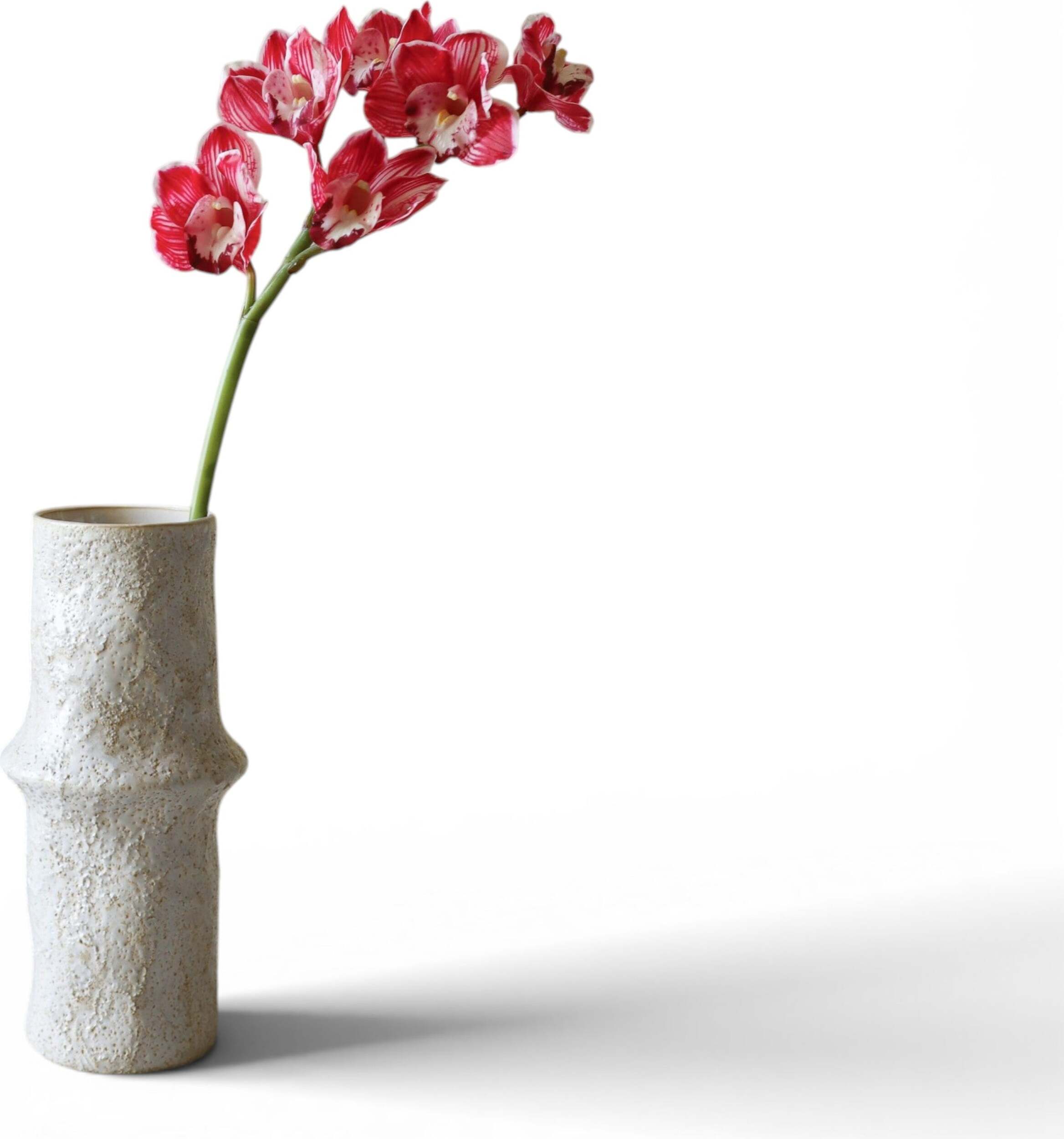 Botane Kunstblume Orchidee Cymbidium 68 cm, rosa