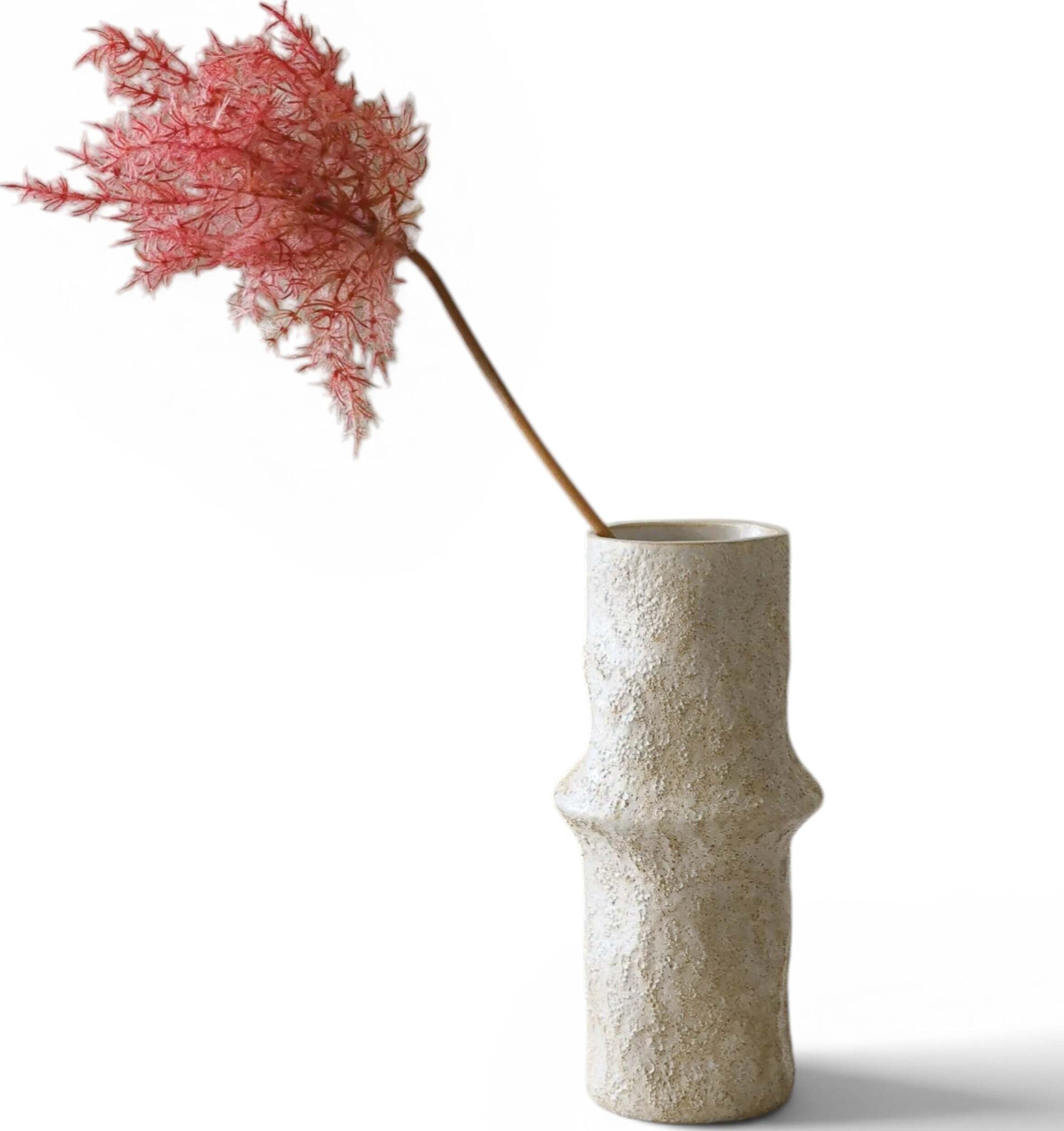 Botane Kunstblume Perückenstrauch 68 cm, rot