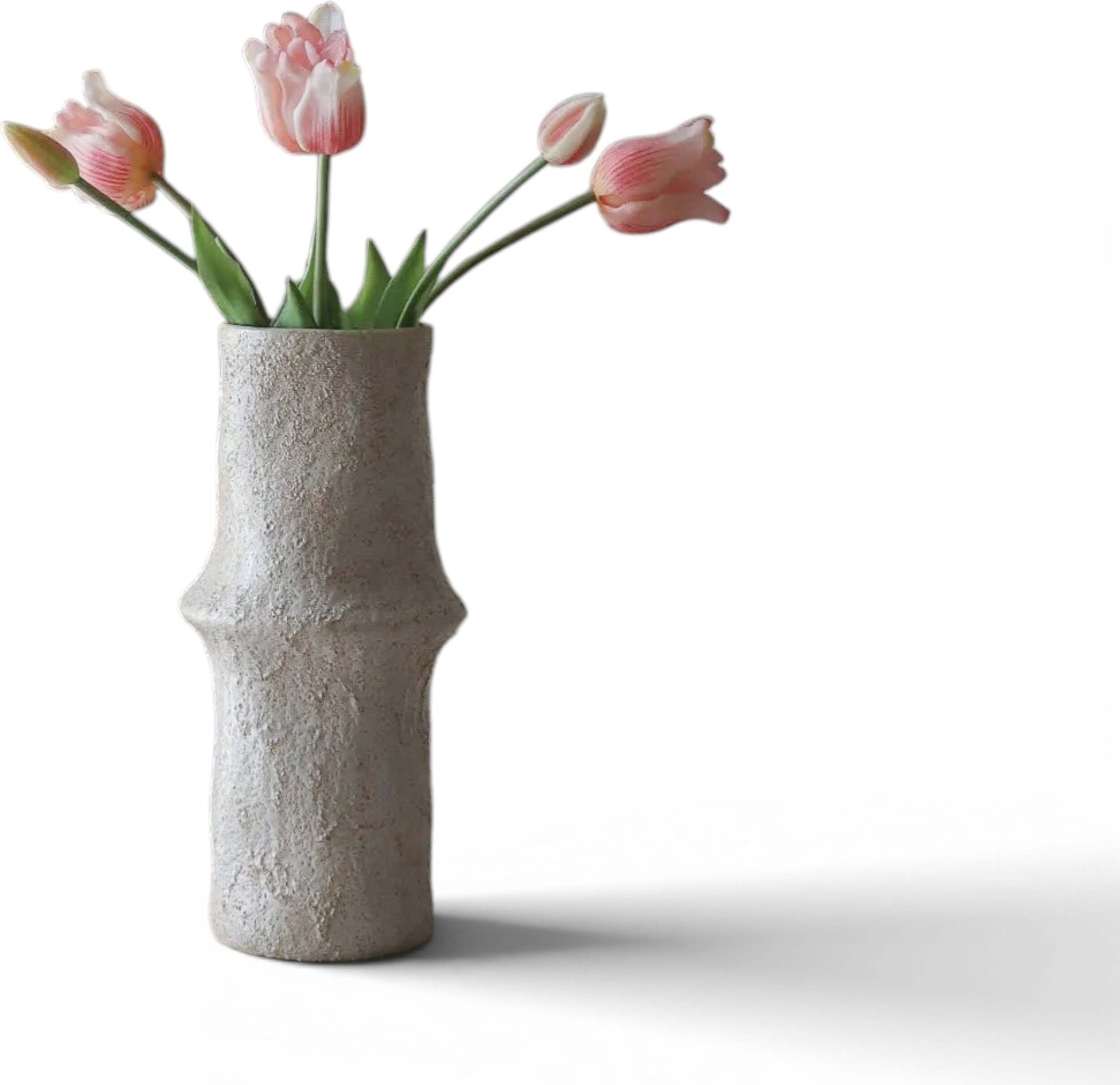 Botane Kunstblume Tulpen 47 cm, hellrosa, Sorte Triumph