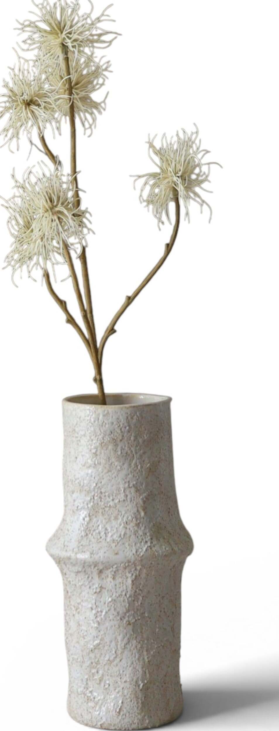 Botane Kunstblume Zierlauch 73 cm, cremefarben