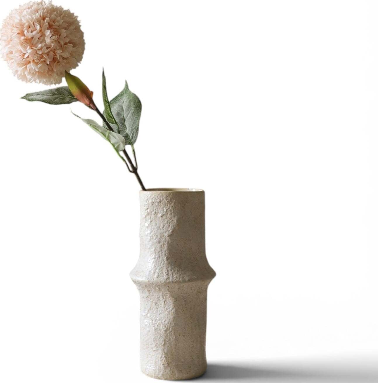 Botane Kunstblume Zierlauch 75 cm, beige