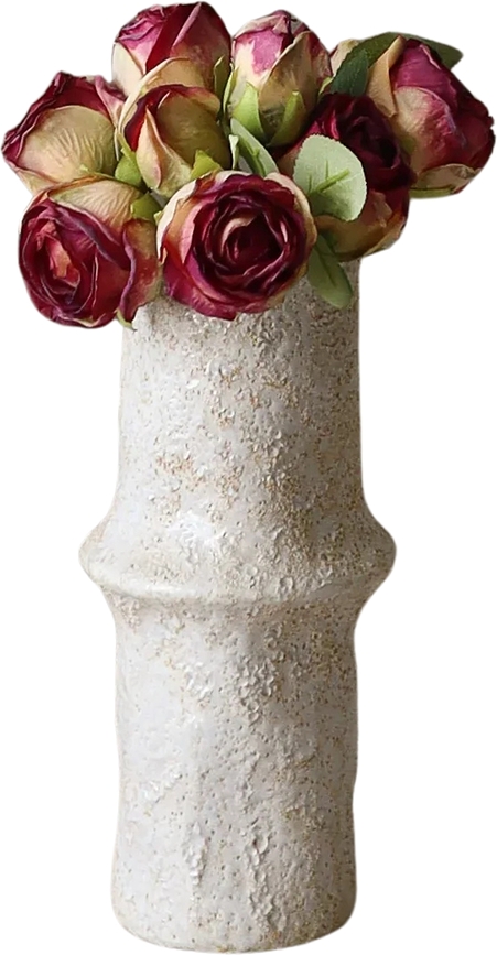 Botane kunstige blomsterbuket, roser, 27 cm
