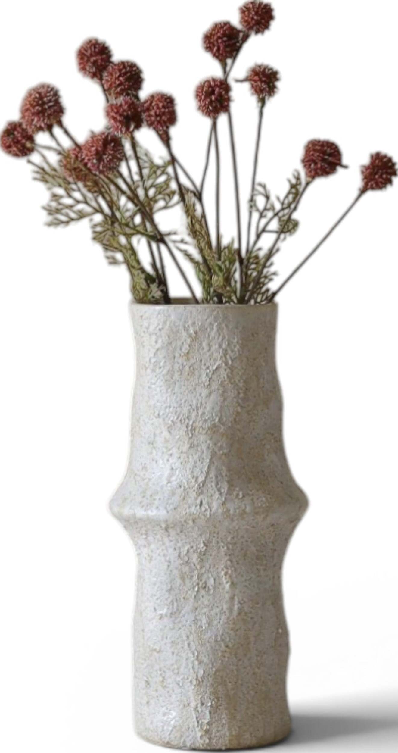 Botane Künstliche Blume Craspedia 51 cm, rot