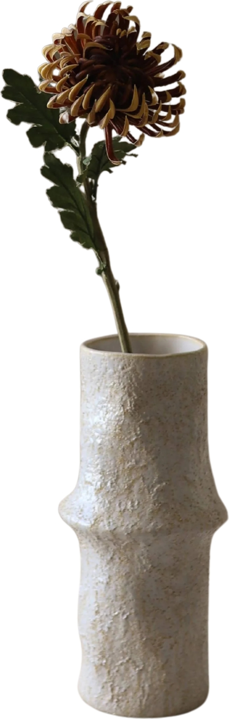 Botane Künstliche Blume Dahlie, 58 cm, braun