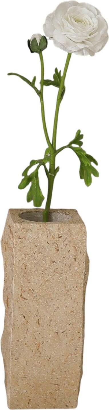 Botane Künstliche Blume Ranunkel 55 cm, weiß