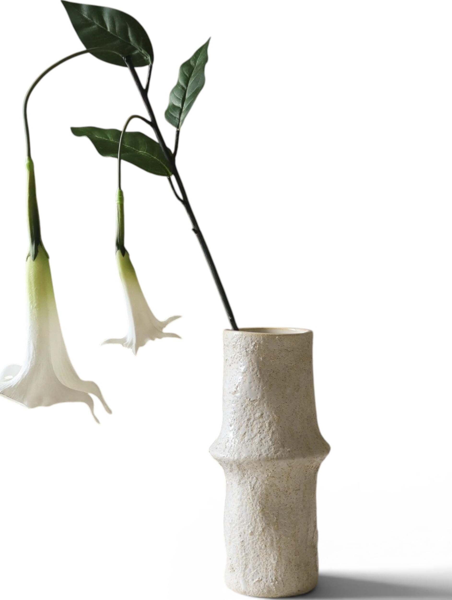 Botane Künstliche Blume Stechapfel 129 cm, weiß