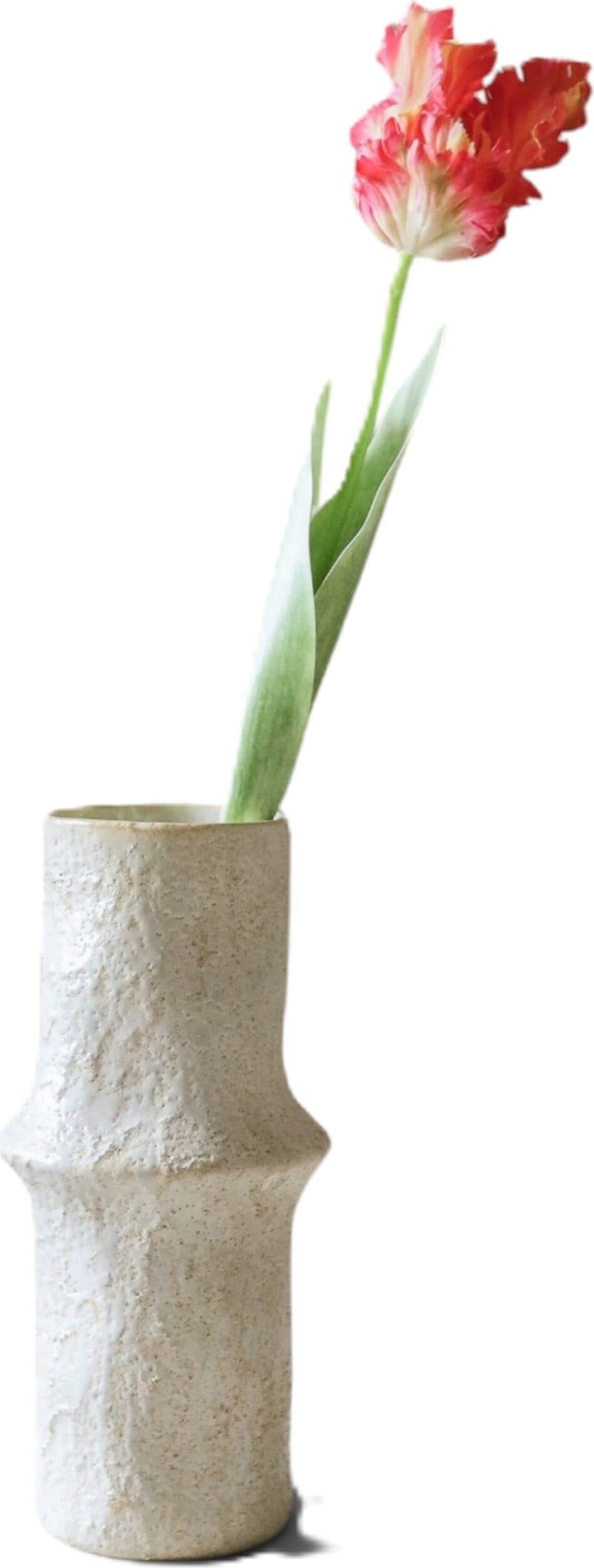 Botane Künstliche Blume Tulpe 69 cm, rosa, Papageientulpe