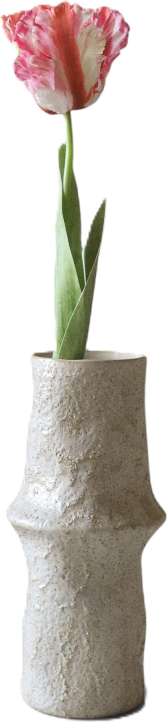 Botane Künstliche Blume Tulpe 69 cm, rot, Papageientulpe