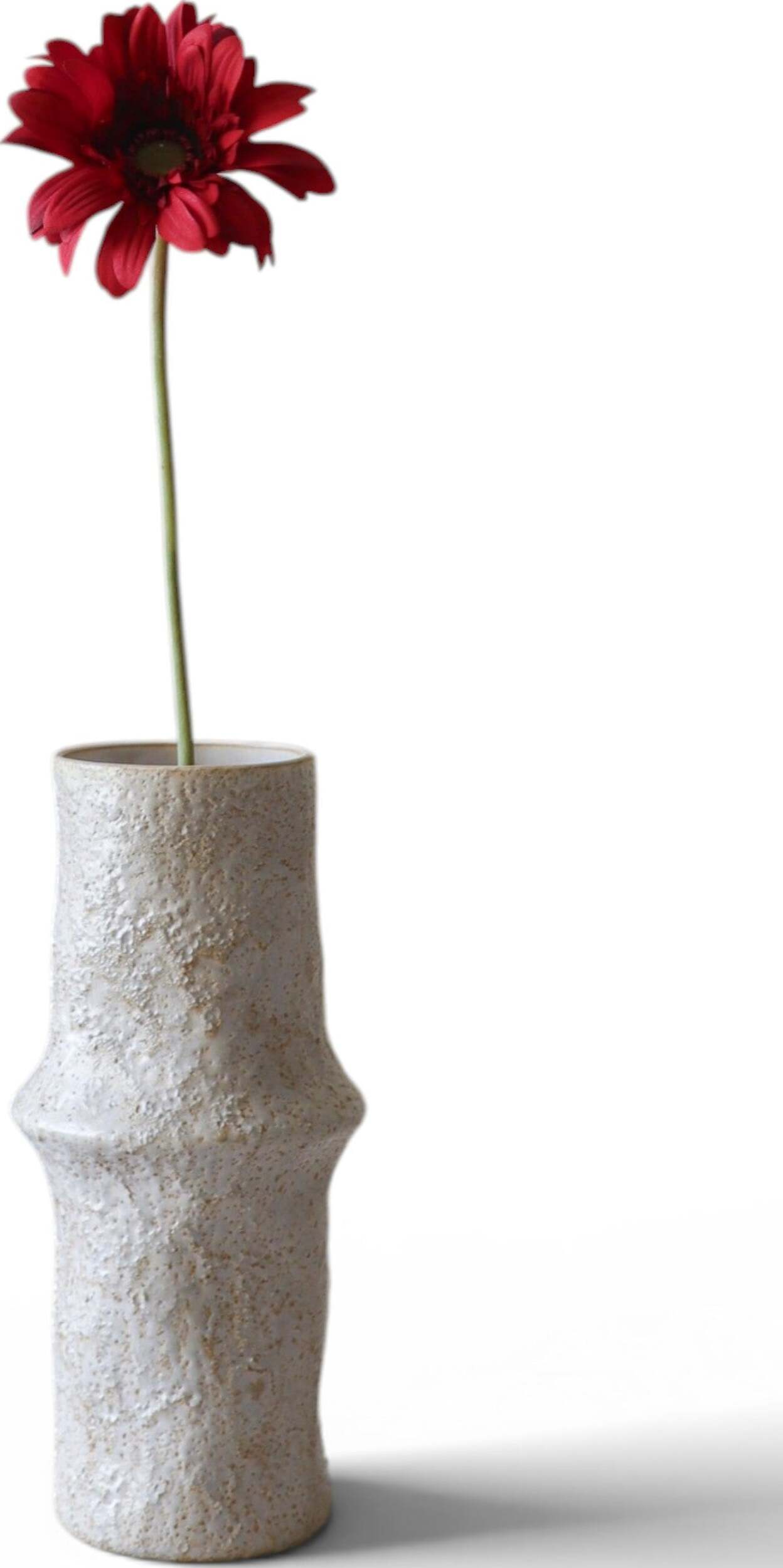 Botane Künstliche Gerbera 66 cm, dunkelrot