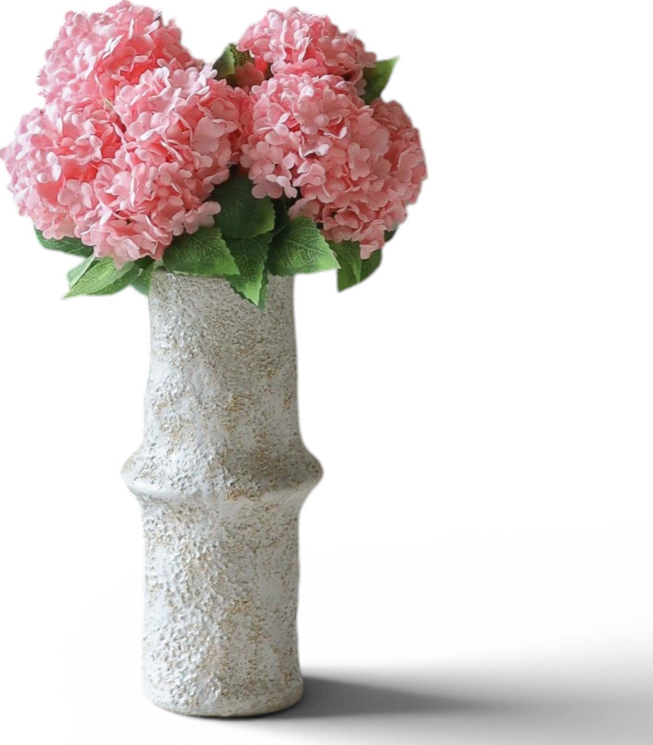 Botane Künstliche Hortensie 30 cm, rosa, kugelförmig