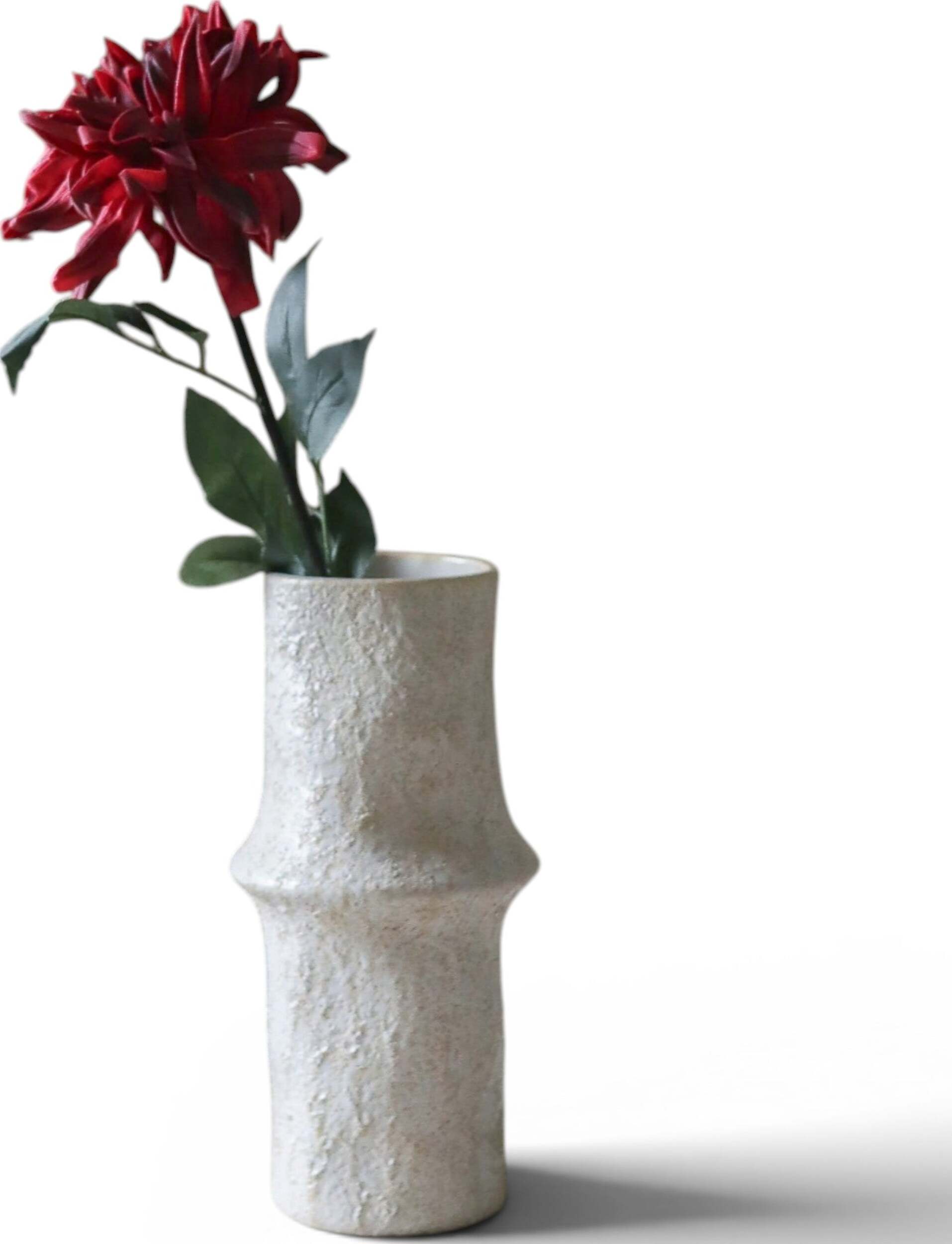 Botane Künstliche Kaktus-Dahlie 76 cm, dunkelrot