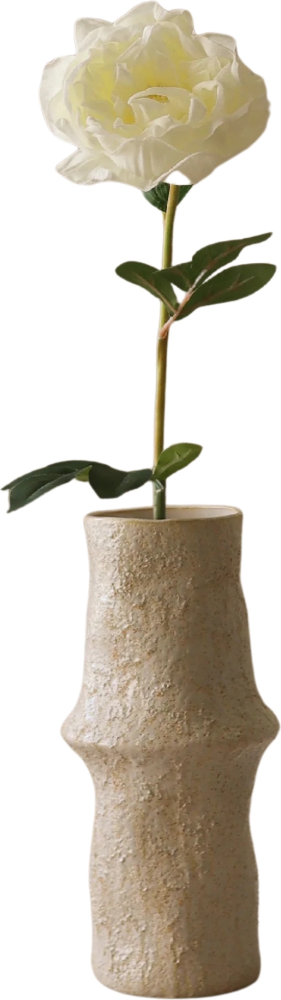 Botane Künstliche Pfingstrose 73 cm, weiß