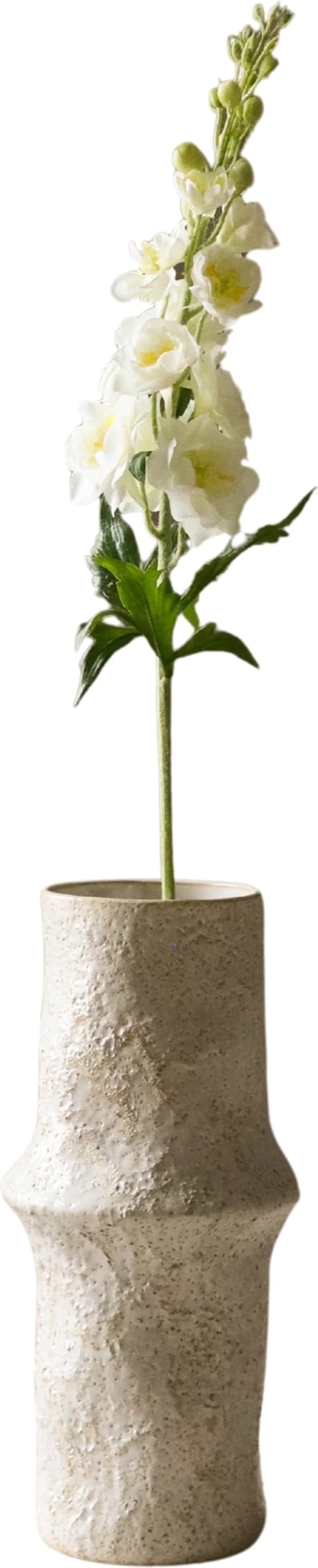 Botane Künstliche Rittersporn Blume 72 cm, weiß