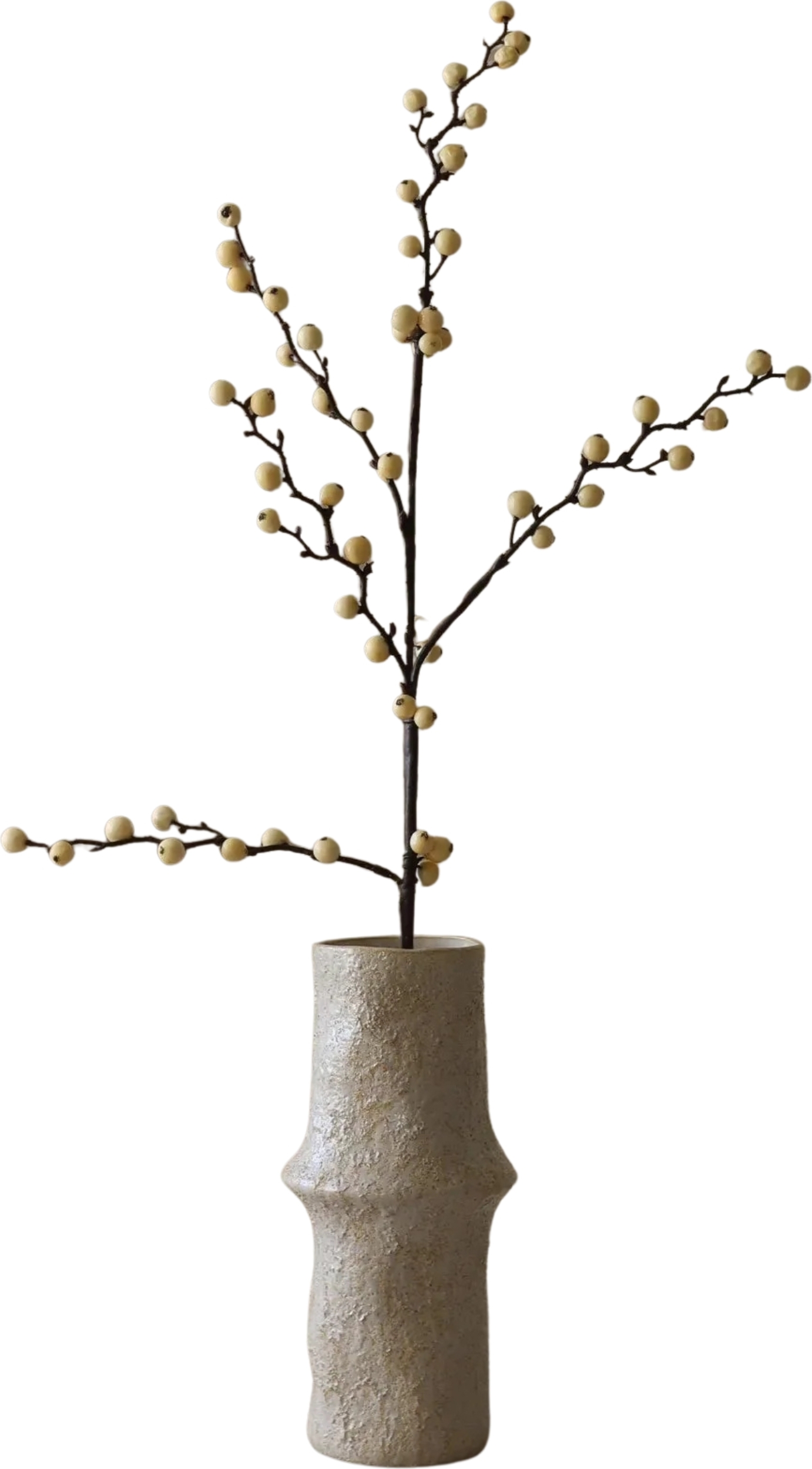 Botane Künstliche Stechpalme 89 cm, weiß