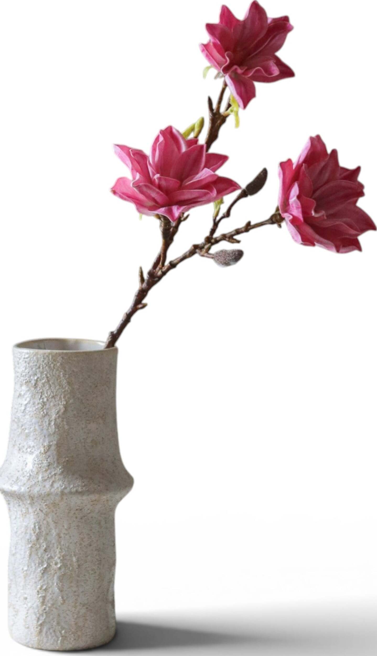 Botane Künstlicher Magnolienzweig 76 cm, rosa