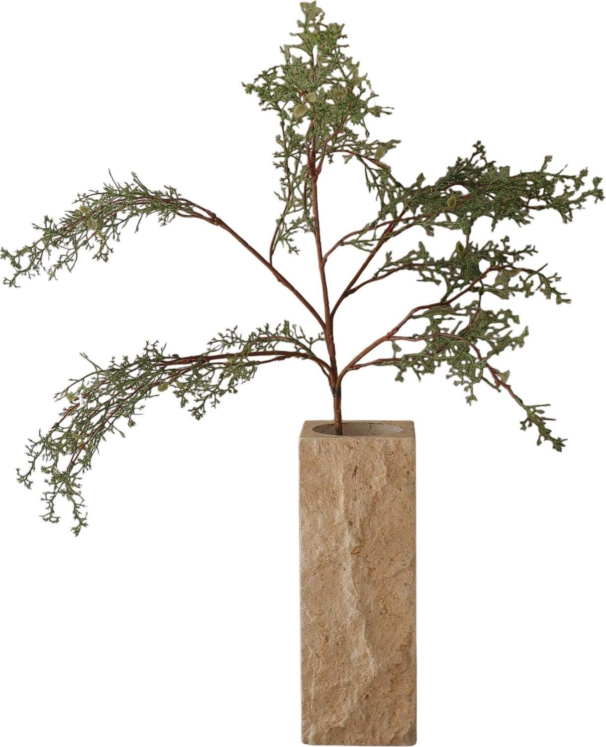 Botane Künstlicher Perückenstrauchzweig 90 cm, grün