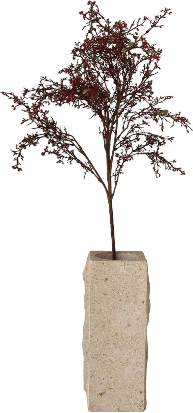 Botane Künstlicher Perückenstrauchzweig 90 cm, rot