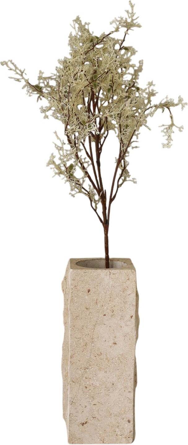 Botane Künstlicher Perückenstrauchzweig 90 cm, weiß