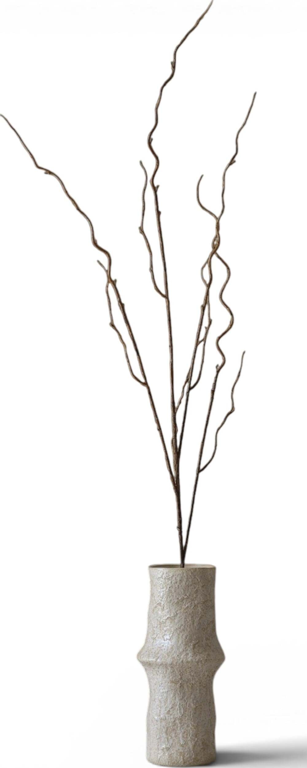 Botane Künstlicher Weidenzweig 120 cm, braun, gedreht