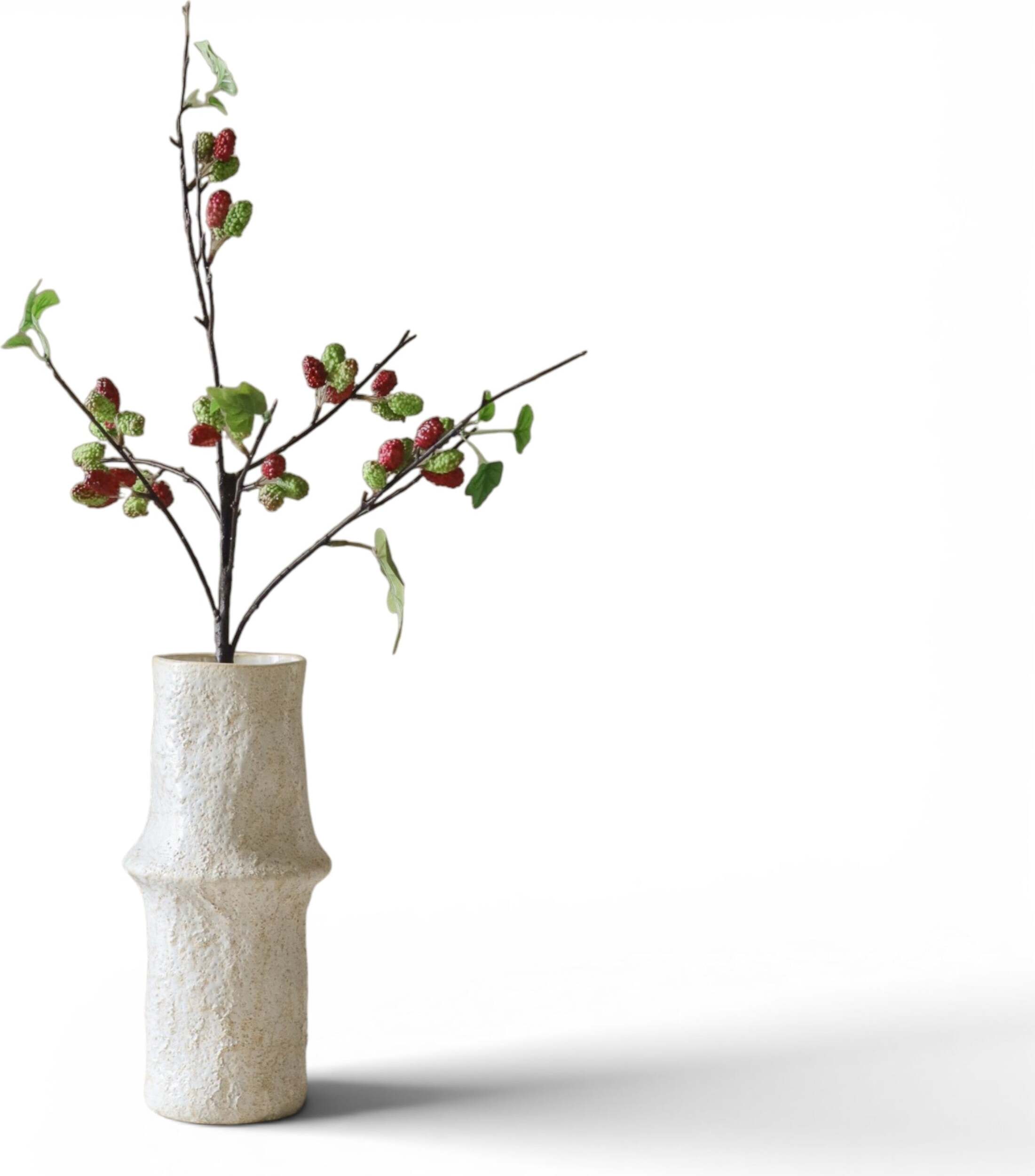 Botane künstlicher Zweig mit Beeren 85 cm, rot