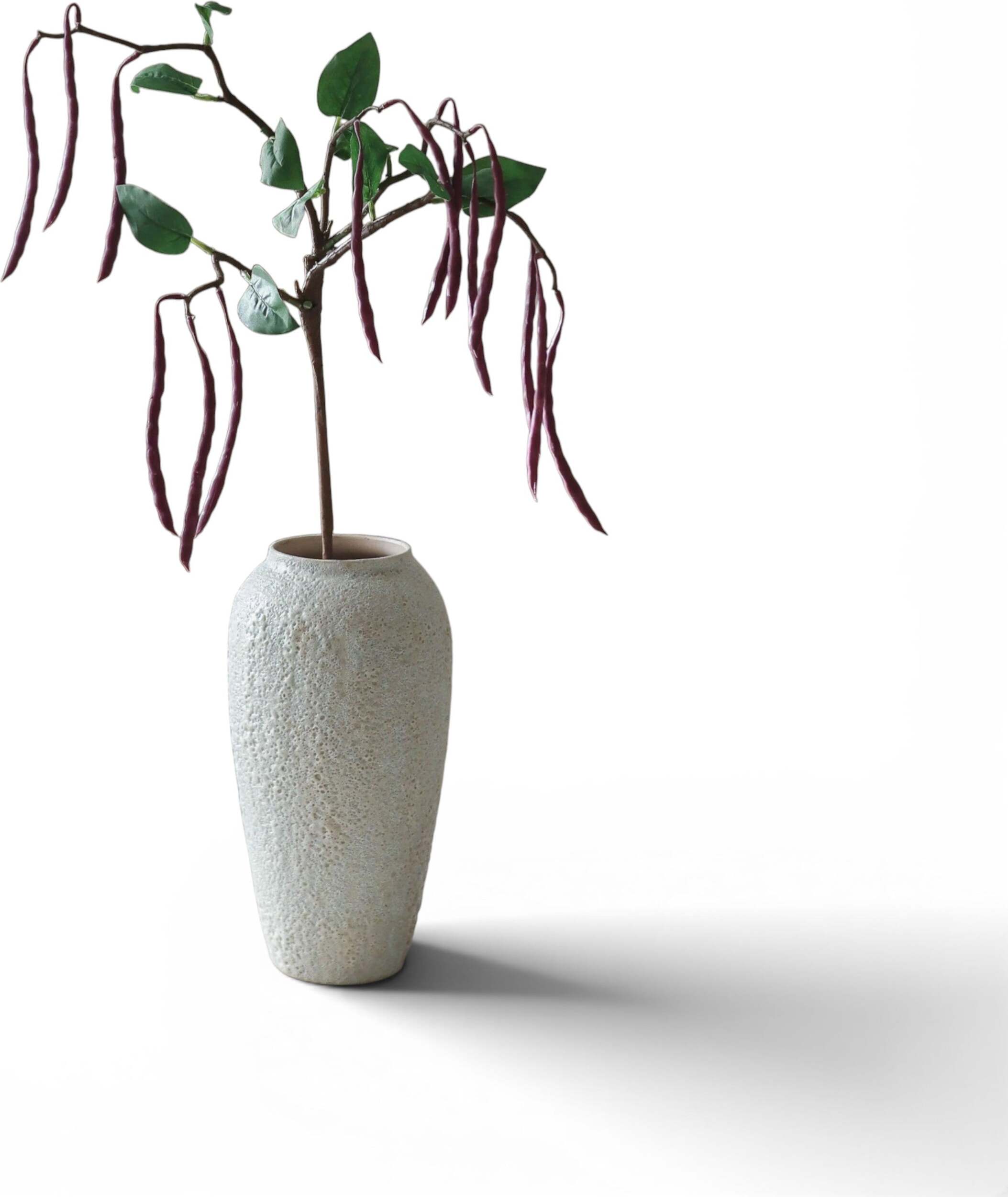 Botane Kunstzweig Bohne 107 cm, lila