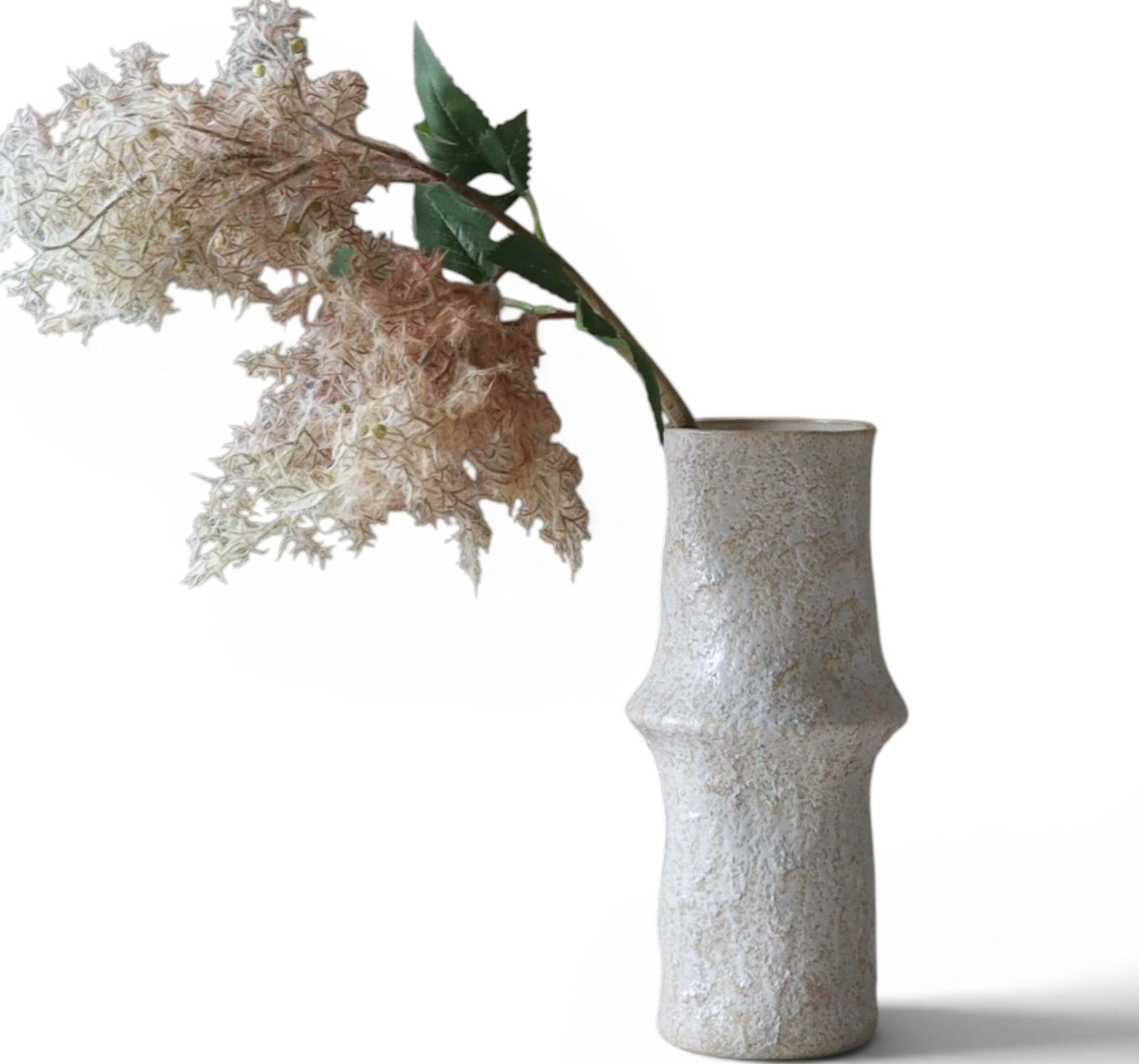 Botane Perückenstrauch Kunstblume 92 cm, cremefarben