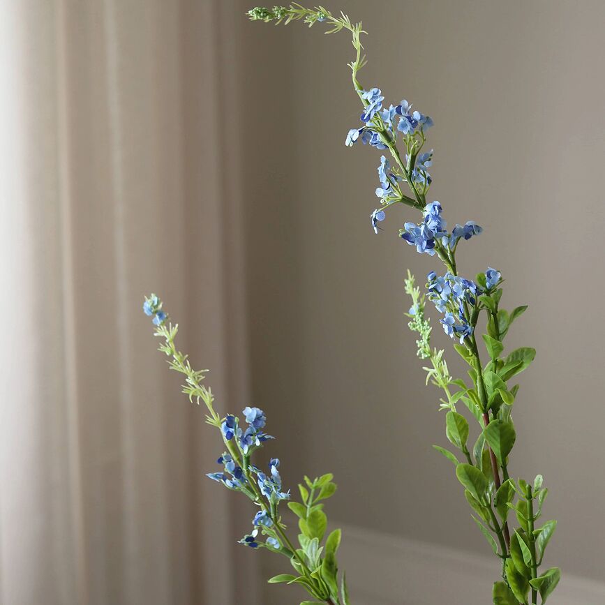 Botane Umetni cvet, poljski, 83 cm, bel