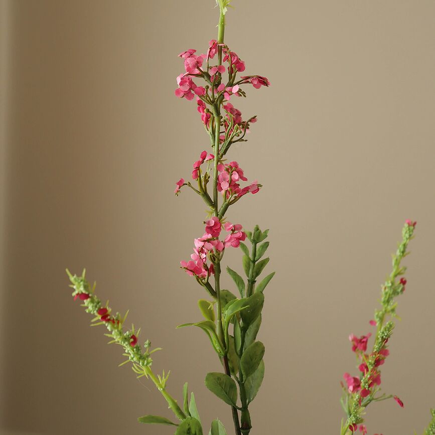 Botane Umetni cvet, poljski, 83 cm, bel