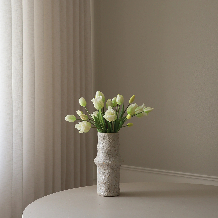 Bouquet de fleurs artificielles Botane, tulipes XL, violettes