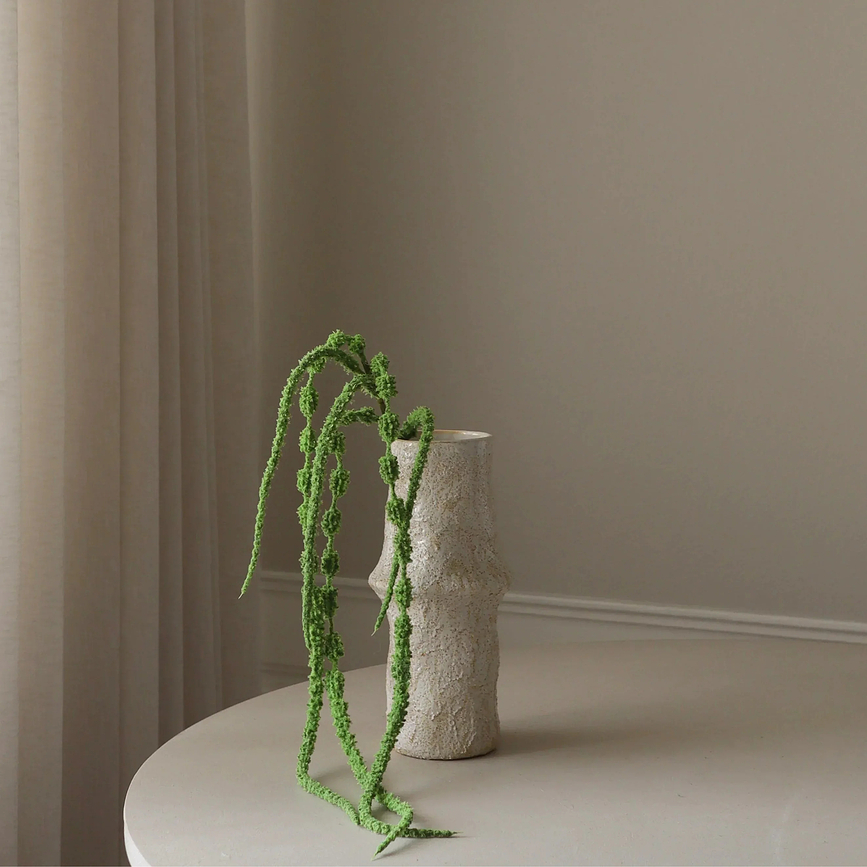 Branche artificielle Botane amarante 112 cm, verte