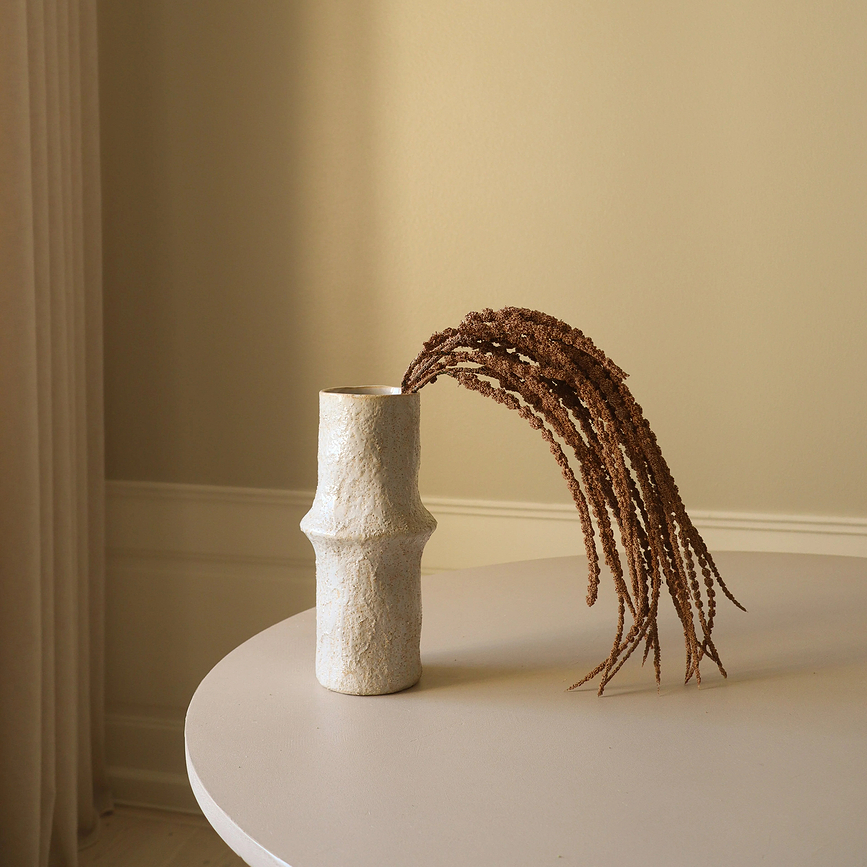 Branche artificielle Botane amarante 90 cm