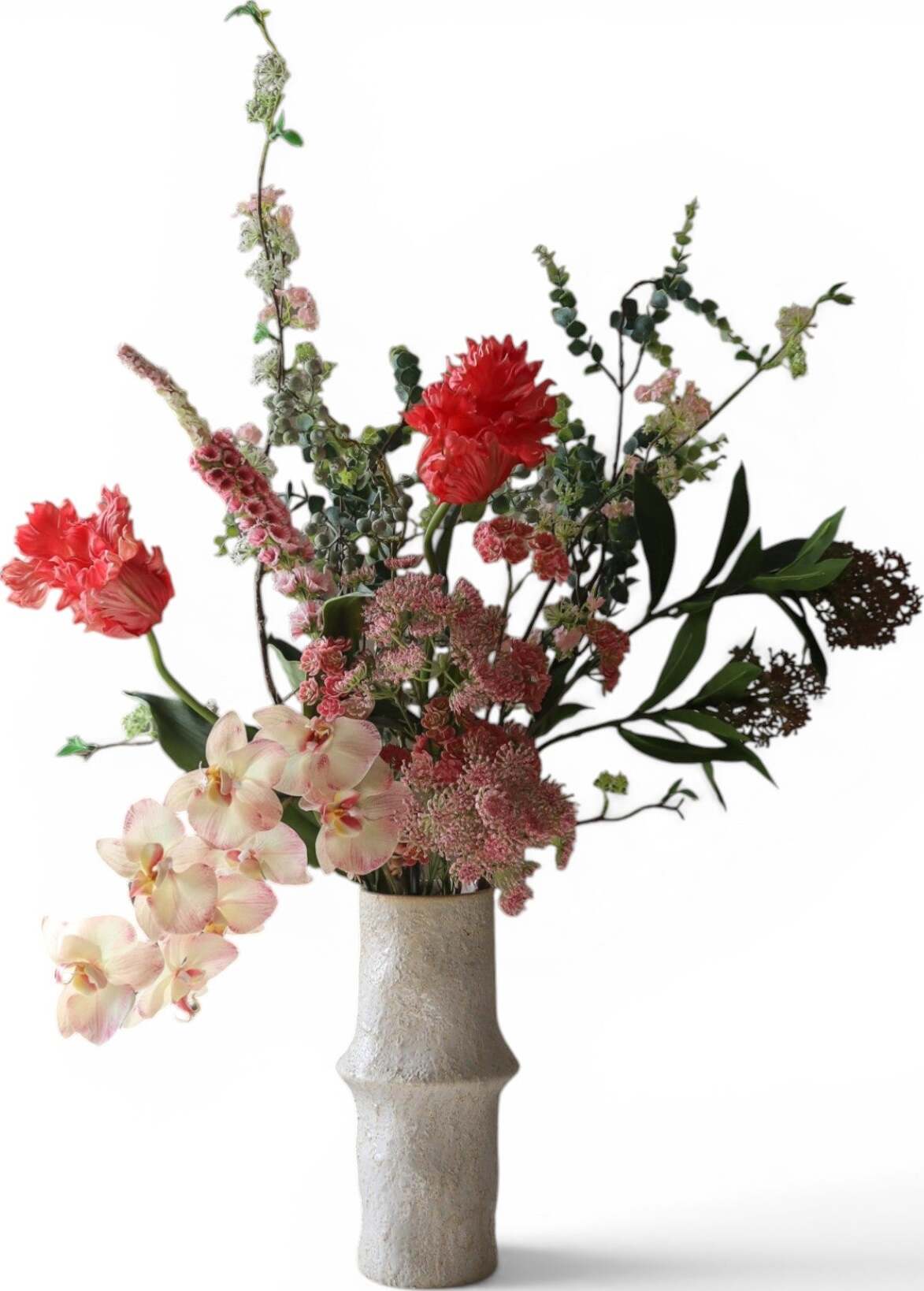 Deep Blush Künstlicher Blumenstrauß