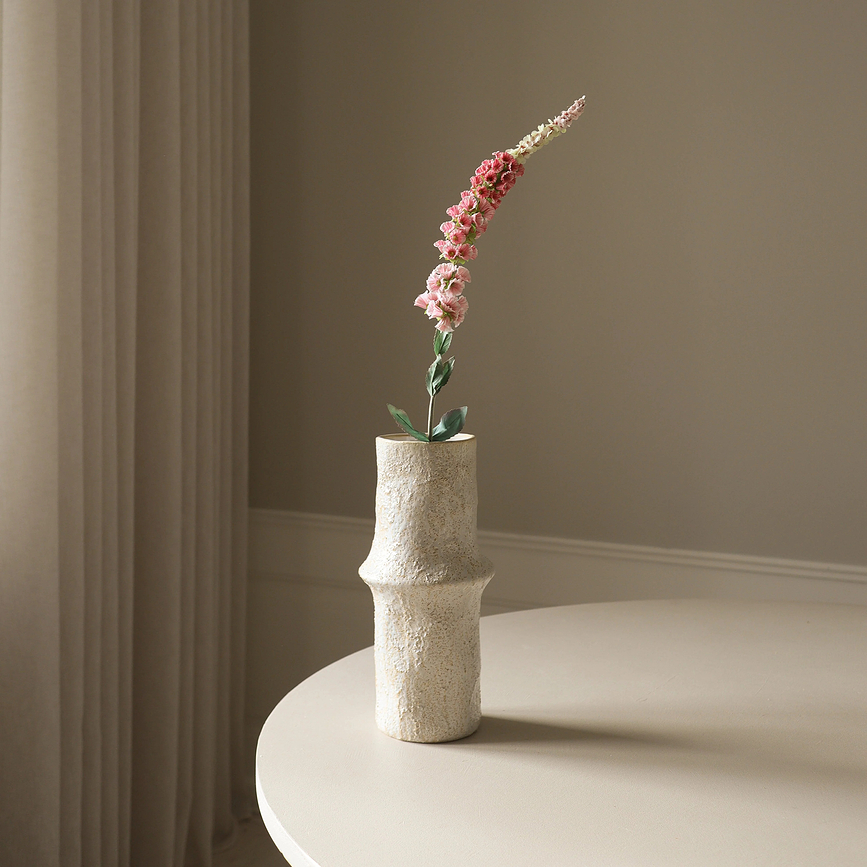 Fiore artificiale Botane Foxtail 76 cm, bianco