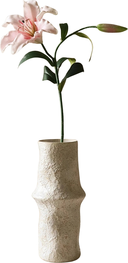 Fiore artificiale Botane giglio 68 cm rosa chiaro