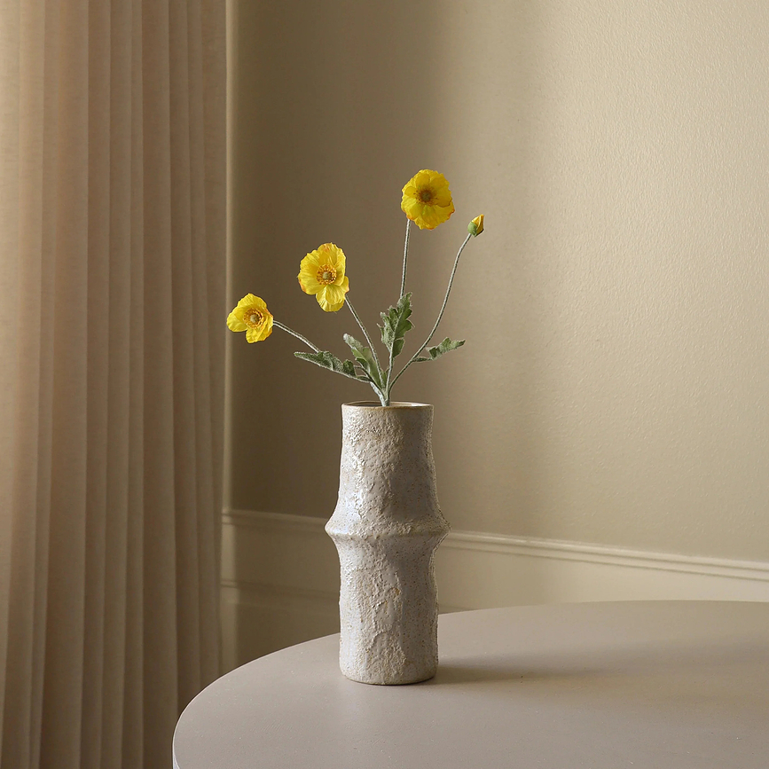 Fiore artificiale Botane papavero 56 cm, rosa chiaro