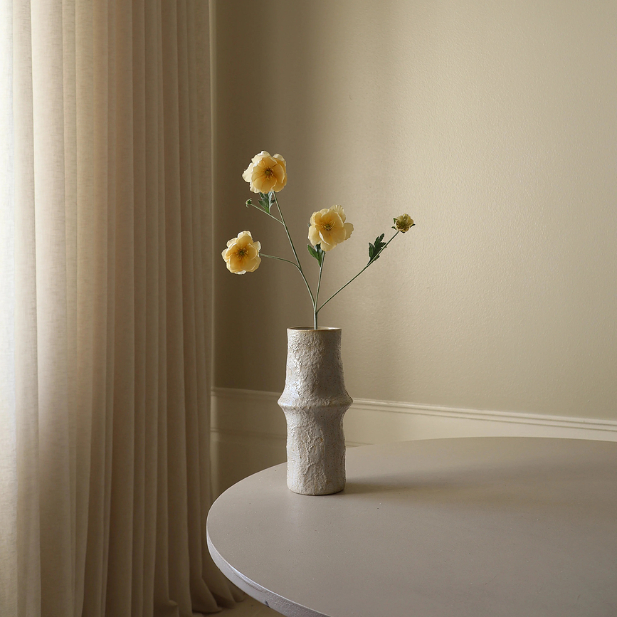Fiore artificiale Botane papavero 66 cm, giallo