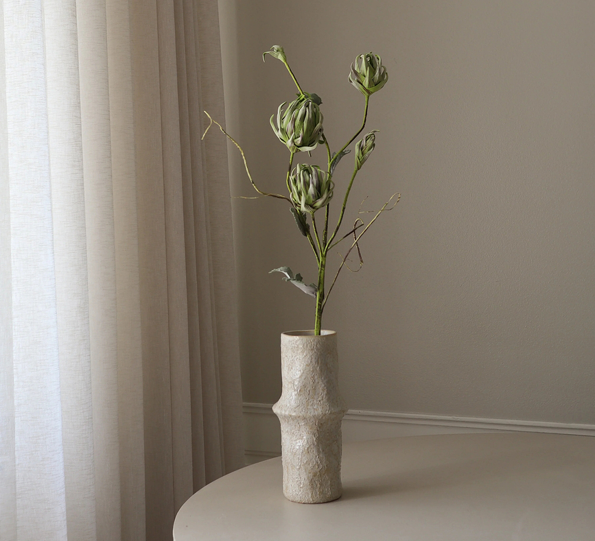 Fiore artificiale Botane V, silver dollar