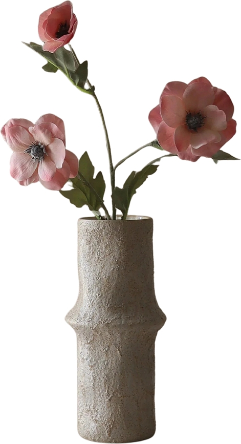 Fleur artificielle Botane anémone couronnée 70 cm, rose